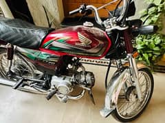 honda cD 70 red 2022/23 multan