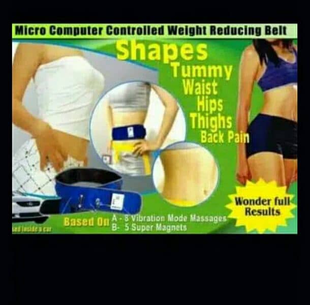 electric weight lose belt heightly comfortable for men and woman 0