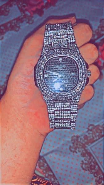 diamond iced watch 2