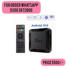 Smart Box X96Q Mini Quad Core 2g+16g 4K 60FPS ANDROID 10V