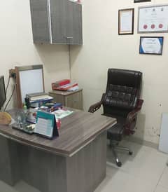 A female receptionist required for clinic of a lady doctor.