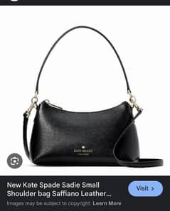 Kate Spade Black leather shoulder bag