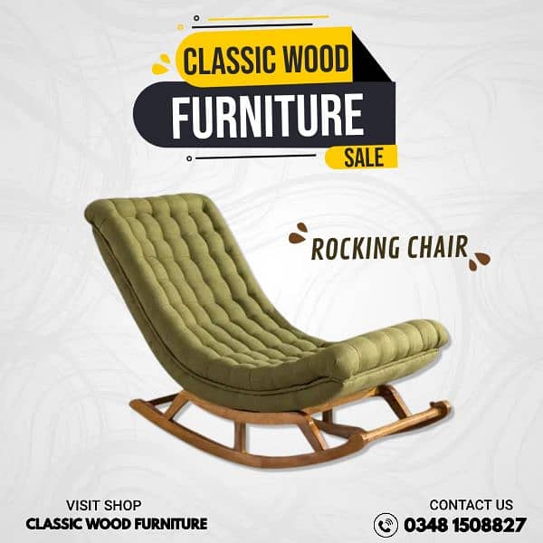 Rocking chair, Comfort chair, jhola chair 1