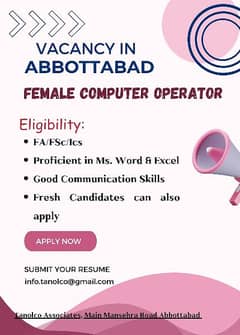 Female Computer Operator