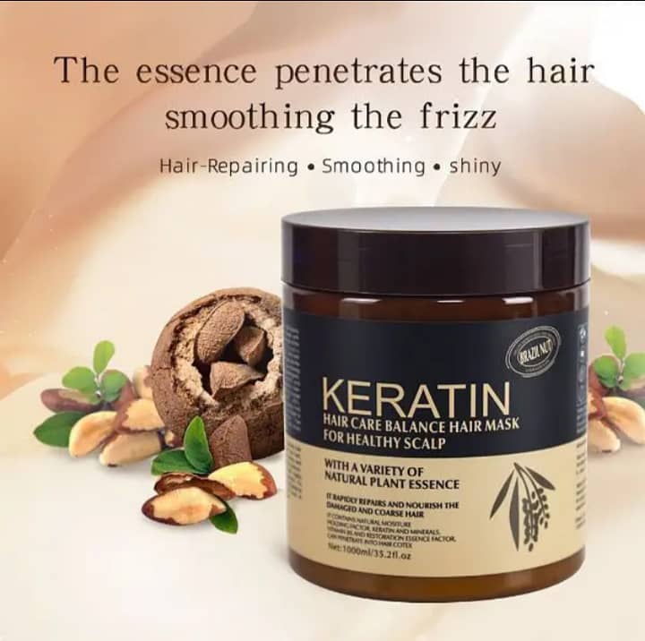 Keratin hair mask 1