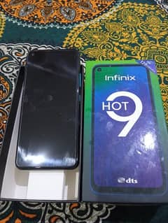 infinix hot 9 128 GB with box 128gb