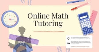 Online Math Tutor