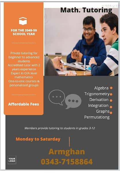 Mathematics tutor 0