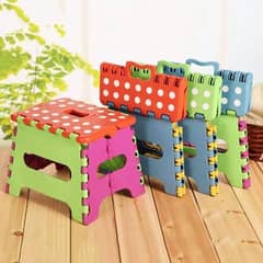 Plastic Portable Folding Stool for Kids