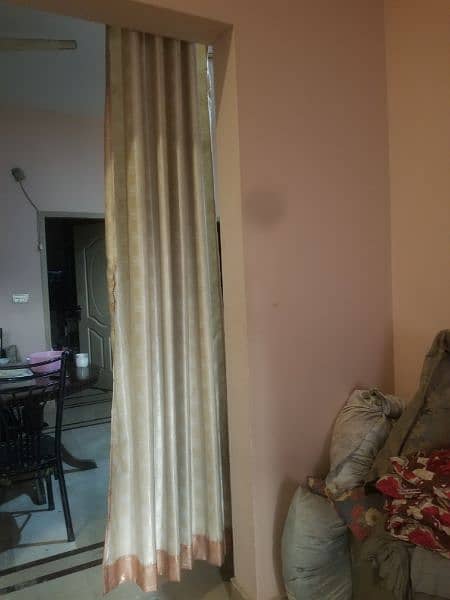 4 full size long curtains 0