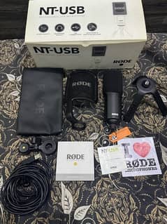 Rode Nt Usb with 2 years warranty and complete accesories