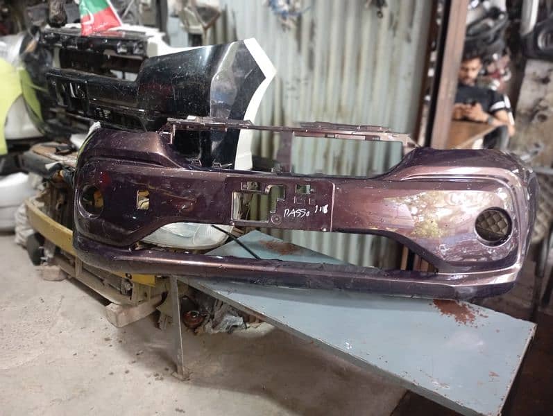 Toyota passo front bumper 2