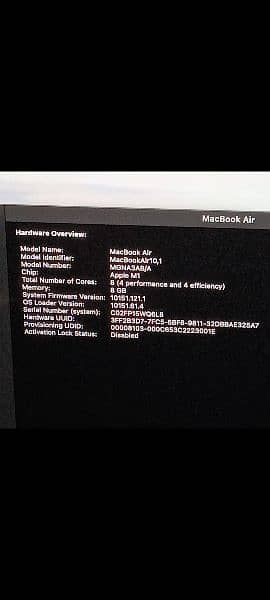 MacBook Air M1 2020 8GB 512GB 13" Silver Color with Box MGNA3 4