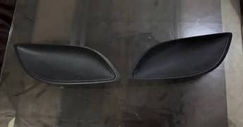 toyota vitz 2008 to 2010 fog lamp covers