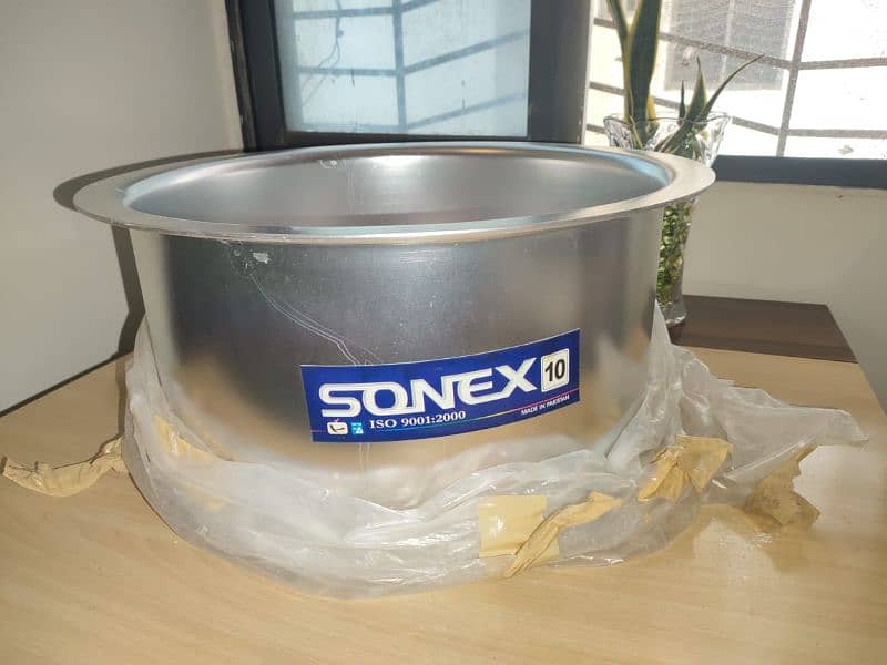 new sonex pot /pateela number 10 1