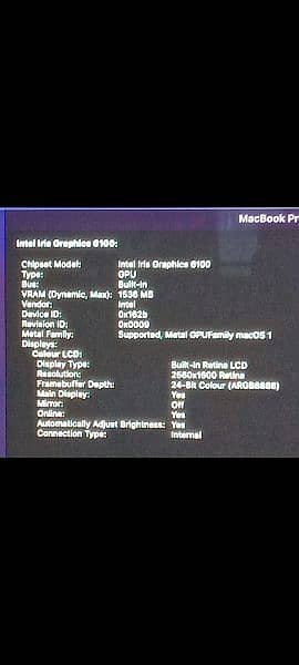 Macbook Pro Early 2015 Core i5 8GB 128GB / 256GB / 512GB 13 Inch A1502 6