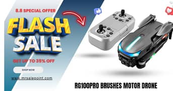 RG100 Pro Double Camera Drone Flash Sale 0