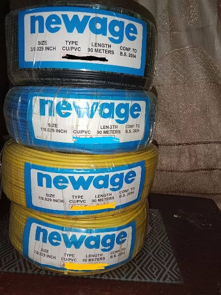 Newage Electric cables 7.29 Pure copper for sale. con. 0313.4438836 1