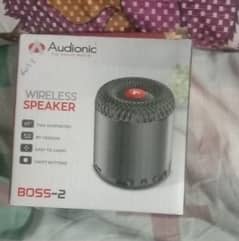 Audionic boss 2 MP3 player Bluetooth speaker