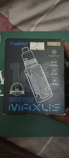 FreeMax vape 168W dubble battery exchange possible with mobile 0