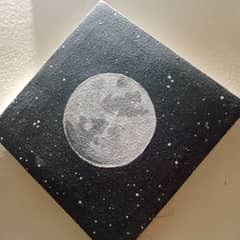 Full moon painting