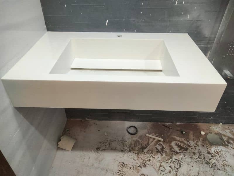 designer Corian and PVC vanities jacuzzi bathtubs  shower tray 6