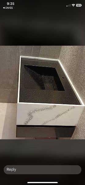 designer Corian and PVC vanities jacuzzi bathtubs  shower tray 8