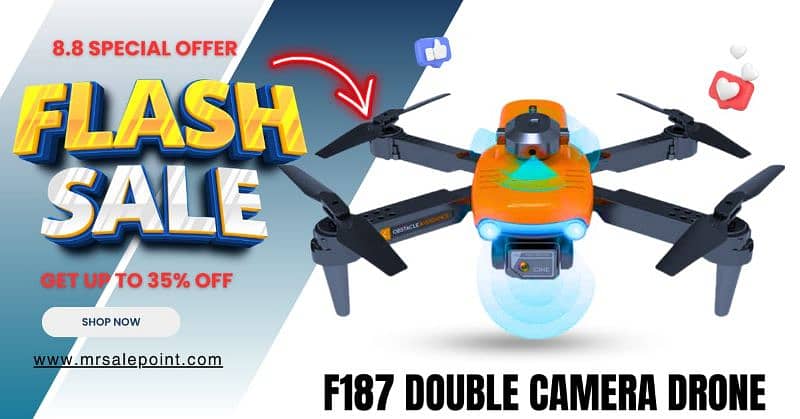 F187 Camera Drone Flash Sale 0