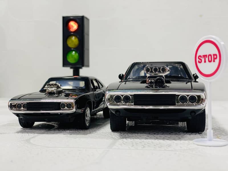 Dodge Challenger and Ford Mustang Model Cars 17