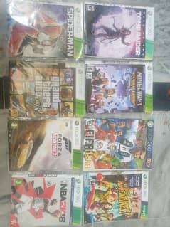 Xbox360 best games collection cds