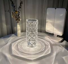 chargeable crystal table lamp