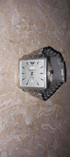 Automatic Orient 17 jewel Tristar Crystal & Armani watch 1