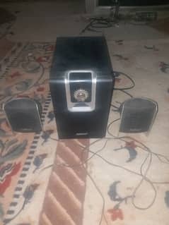 Audionic sub woofer blutoot suport heavy sound