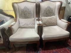 Two luxury sofa chair