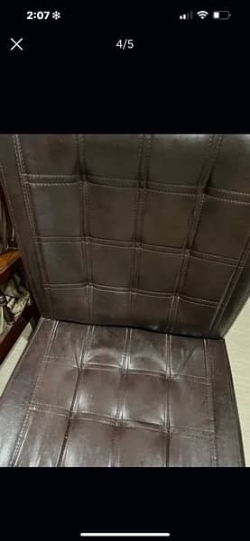 4 leather sofa seaters 3