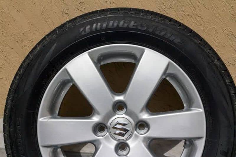 SUZUKI SWIFT DLX ALLOY RIMS | 15 INCH | 10/8.5 0