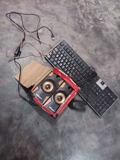 keyboard+mouse+speaker for sale