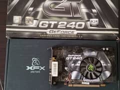 XFX GeForce Nvidia GT240 512MB DDR3 With box