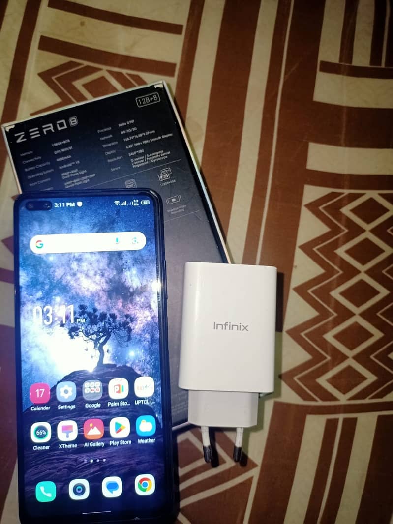 Infinix Zero 8 Full Box 8/128 2