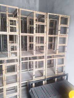 cages new two portion size 2*3 and depth 1.5 feet