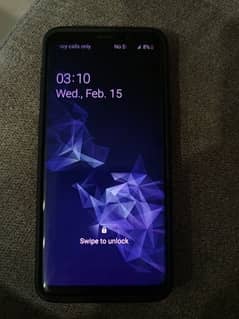 Samsung Galaxy S9 USA Model + Spigen Case