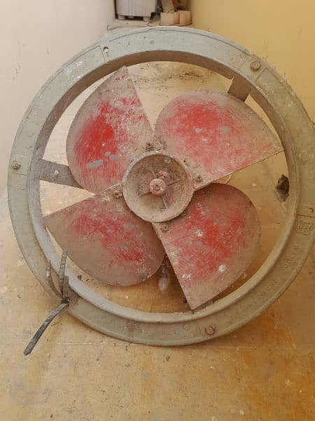 EXHAUST METAL ROUND PAK FAN 16 INCHES 4