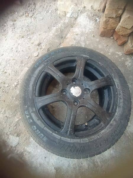 15 inch/size Rims and Tyres 114Pcd 175/65R15 6