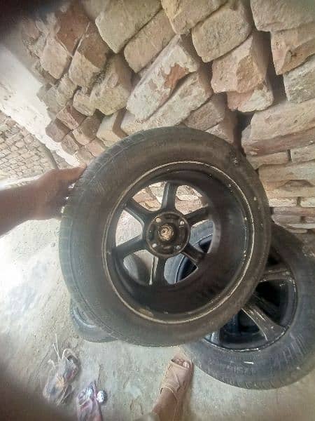 15 inch/size Rims and Tyres 114Pcd 175/65R15 8