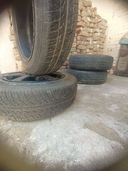 15 inch/size Rims and Tyres 114Pcd 175/65R15 12