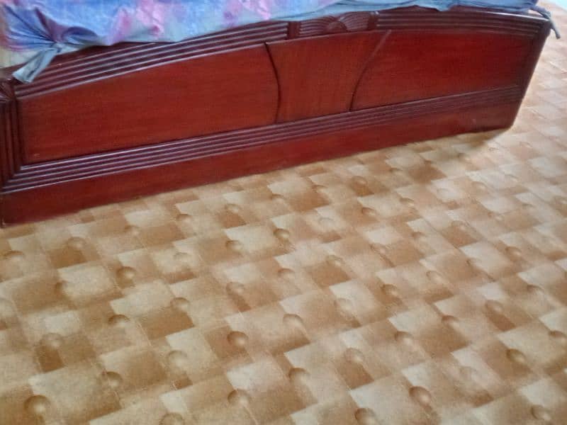 Bed set wooden 2