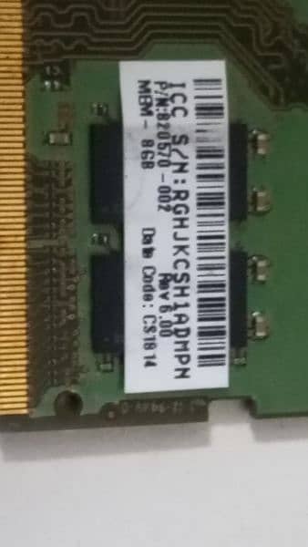 SK Hynix Korea 
8 Gm ram new condition 2