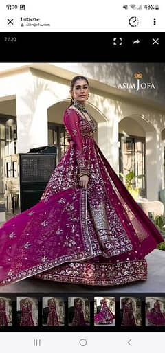 Designer Dress for Sale, Asim Jofa