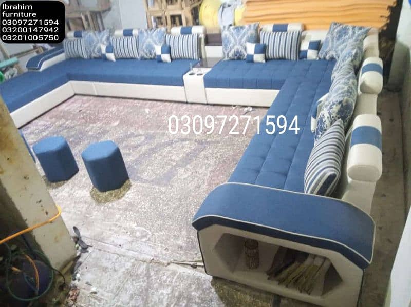 sofa set/U shape sofa/L shape sofa/corner sofa/10 seater sofa set 9