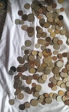 lots of coins